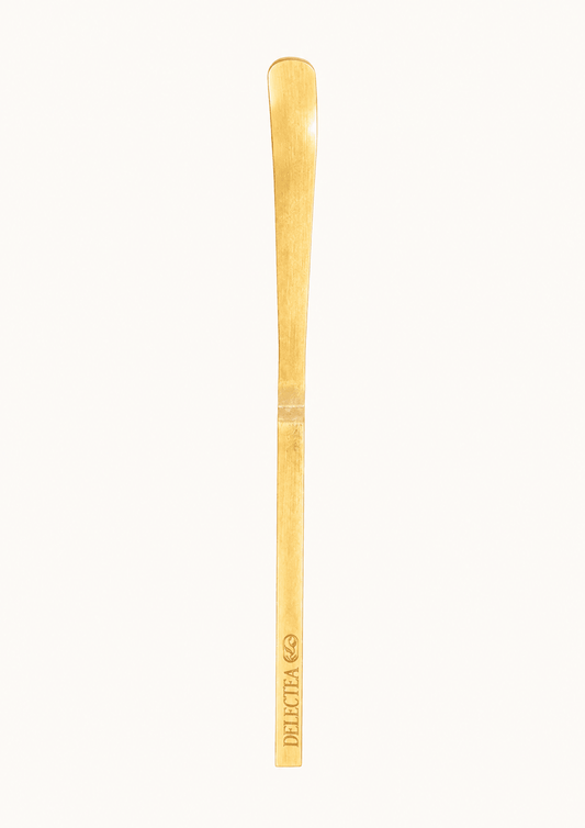 Chashaku cuillère bambou naturel pour matcha cérémonial DELECTEA